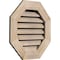 Ekena Millwork Octagonal Gable Vent Unfinished, Functional, Pine Gable Vent w/ 1" x 4" Flat Trim Frame, 30"W x 30"H GVWOC30X3001SFUPI - alternate 3